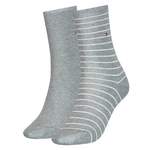 Stripe von Tommy Hilfiger Legwear, in der Farbe Grau, aus Baumwolle, Vorschaubild