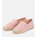 Espadrille von Versace, in der Farbe Rosa, aus Jute, andere Perspektive, Vorschaubild