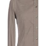 Klassische Bluse von caliban, in der Farbe Grau, andere Perspektive, Vorschaubild