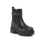 Chelsea-Boot von Guess, in der Farbe Braun, aus Textil, andere Perspektive, Vorschaubild