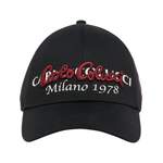 Baseball Cap von carlo colucci, in der Farbe Schwarz, aus Baumwolle, Vorschaubild