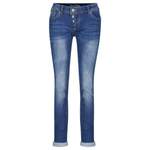 5-Pocket-Jeans von Buena Vista, in der Farbe Blau, aus Polyester, andere Perspektive, Vorschaubild