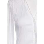 Klassische Bluse von caliban, in der Farbe Weiss, andere Perspektive, Vorschaubild