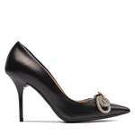 High Heel Pump von Love Moschino, in der Farbe Schwarz, aus Leder, Vorschaubild