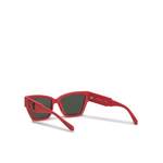 Sonstige Sonnenbrille von Calvin Klein Jeans, in der Farbe Rot, andere Perspektive, Vorschaubild