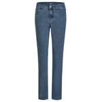 5-Pocket-Jeans von ANGELS, in der Farbe Blau, aus Polyester, andere Perspektive, Vorschaubild