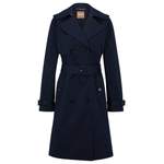 Trenchcoat von BOSS, in der Farbe Blau, aus Polyester, Vorschaubild