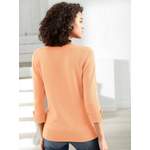 3/4 Arm-Pullover von WITT WEIDEN, in der Farbe Orange, aus Baumwolle, andere Perspektive, Vorschaubild