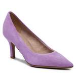 High Heel Pump von tamaris, in der Farbe Lila, aus Leder, andere Perspektive, Vorschaubild