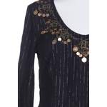 Klassische Bluse von Apart, in der Farbe Schwarz, aus Baumwolle, andere Perspektive, Vorschaubild