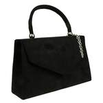 Clutch von Girly Handbags, in der Farbe Schwarz, andere Perspektive, Vorschaubild
