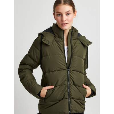 Preisvergleich für OXMO Winterjacke Damen grün, XL, aus Polyester, GTIN:  5715170000716 | Ladendirekt