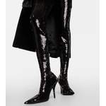 Leggings von Balenciaga, in der Farbe Schwarz, andere Perspektive, Vorschaubild