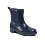 Gummistiefel von Tommy Hilfiger, in der Farbe Blau, andere Perspektive, Vorschaubild