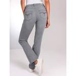 5-Pocket-Jeans von Creation L Premium, in der Farbe Grau, andere Perspektive, Vorschaubild