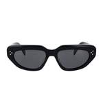 Sonstige Sonnenbrille von Celine, in der Farbe Schwarz, aus Acetat, andere Perspektive, Vorschaubild