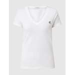 T-Shirt von Calvin Klein Jeans, in der Farbe Weiss, aus Baumwolle, Vorschaubild