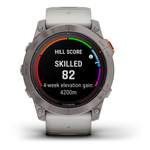 Smartwatch von Garmin, in der Farbe Grau, aus Material-mix, andere Perspektive, Vorschaubild