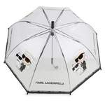 Regenschirm von Karl Lagerfeld Kids, in der Farbe Weiss, andere Perspektive, Vorschaubild