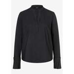 Klassische Bluse von MORE&MORE, in der Farbe Schwarz, aus Baumwolle, andere Perspektive, Vorschaubild