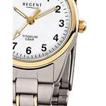 Damen-Armbanduhr von Regent, in der Farbe Grau, aus Poliert, andere Perspektive, Vorschaubild