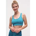 Sport-BH von Kismet Yogastyle, in der Farbe Blau, aus Polyester, andere Perspektive, Vorschaubild