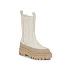 Chelsea-Boot von Calvin Klein Jeans, in der Farbe Beige, andere Perspektive, Vorschaubild