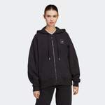 Sonstige Sportjacke von adidas by stella mccartney, in der Farbe Schwarz, aus Polyester, andere Perspektive, Vorschaubild