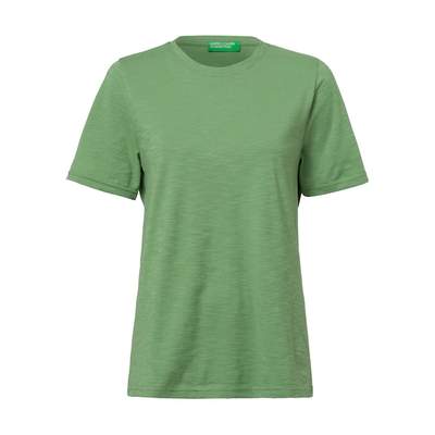 Preisvergleich für Benetton, T-shirt Aus Langfaseriger Baumwolle, größe XL,  Rot, female, GTIN: 8033153298392 | Ladendirekt