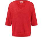 3/4 Arm-Pullover von Gerry Weber, in der Farbe Rot, aus Baumwolle, andere Perspektive, Vorschaubild