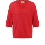 3/4 Arm-Pullover von Gerry Weber, in der Farbe Rot, aus Baumwolle, Vorschaubild