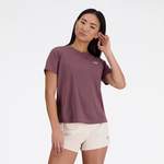 T-Shirt von New Balance, in der Farbe Braun, aus Polyester, Vorschaubild