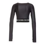 T-Shirt von Versace Jeans Couture, in der Farbe Schwarz, andere Perspektive, Vorschaubild
