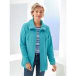 Fleecejacke von Sieh an!, in der Farbe Blau, aus Polyester, andere Perspektive, Vorschaubild