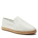 Espadrille von Calvin Klein, in der Farbe Weiss, aus Leder, andere Perspektive, Vorschaubild