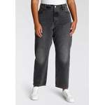 5-Pocket-Jeans von Levi's Plus, in der Farbe Grau, andere Perspektive, Vorschaubild