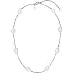 Perlenkette von Purelei, in der Farbe Weiss, aus Edelstahl, andere Perspektive, Vorschaubild