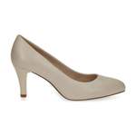 High Heel Pump von Caprice, in der Farbe Beige, aus Leder, andere Perspektive, Vorschaubild