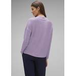 Langarmshirt von Street One, in der Farbe Lila, aus Jersey, andere Perspektive, Vorschaubild