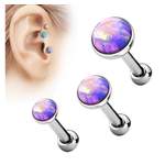 Piercing von Taffstyle, in der Farbe Lila, andere Perspektive, Vorschaubild