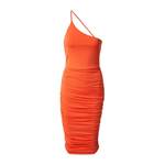 Sommerkleid von AX Paris, in der Farbe Orange, andere Perspektive, Vorschaubild