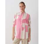 Klassische Bluse von someday, in der Farbe Rosa, aus Viskose, andere Perspektive, Vorschaubild