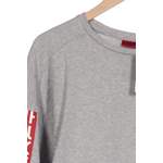 Sweatshirt von HUGO by Hugo Boss, in der Farbe Grau, aus Baumwolle, andere Perspektive, Vorschaubild