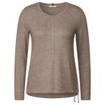 Sweatshirt von cecil, in der Farbe Beige, aus Polyester, Vorschaubild