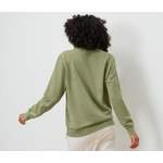 Sweatshirt von Tchibo, in der Farbe Grün, aus Polyester, andere Perspektive, Vorschaubild