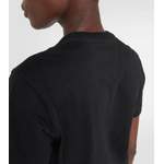 T-Shirt von Bottega Veneta, in der Farbe Schwarz, andere Perspektive, Vorschaubild