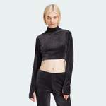 Bluse von adidas Originals, in der Farbe Schwarz, aus Polyester, andere Perspektive, Vorschaubild