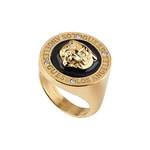 Ring von Guess, in der Farbe Gold, aus Edelstahl, andere Perspektive, Vorschaubild