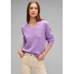 Sonstige Pullover von Street One, in der Farbe Lila, aus Polyacryl, andere Perspektive, Vorschaubild