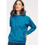 Sweatshirt von Fruit Of The Loom, in der Farbe Blau, aus Baumwolle, andere Perspektive, Vorschaubild